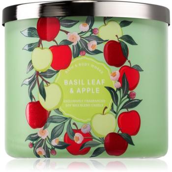 Bath & Body Works Basil Leaf & Apple vonná sviečka 411 g