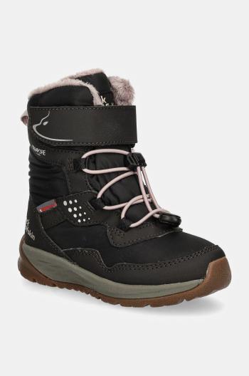Zimné topánky Jack Wolfskin čierna farba, A62143