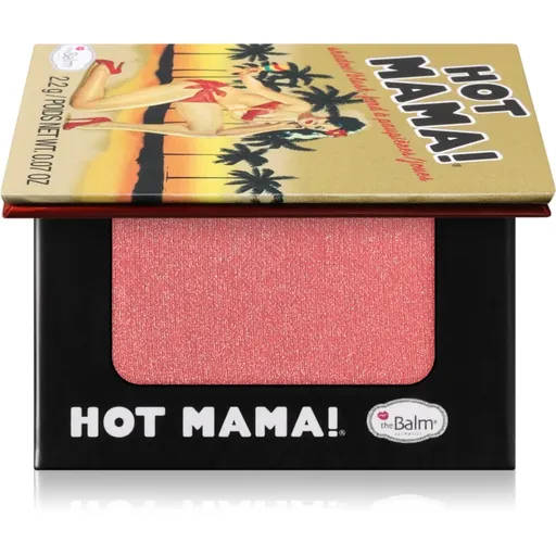 theBalm Mama® Hot lícenka a očné tiene v jednom odtieň Beautiful Peachy Pink 2.2 g