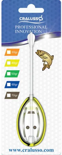 Cralusso krmítko crystal + plniaca forma big rocket method - 30 g