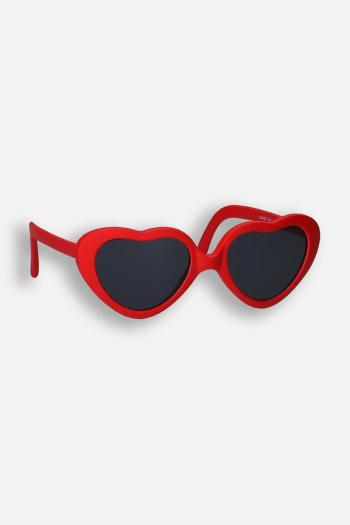Okuliare Coccodrillo červená farba, SUNGLASSES