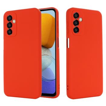 RUBBER Ochranný kryt pre Samsung Galaxy M23 5G červený