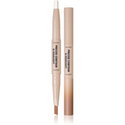 Makeup Revolution Precise Contour & Highlight obojstranná kontúrovacia tyčinka odtieň Light 1.45 g
