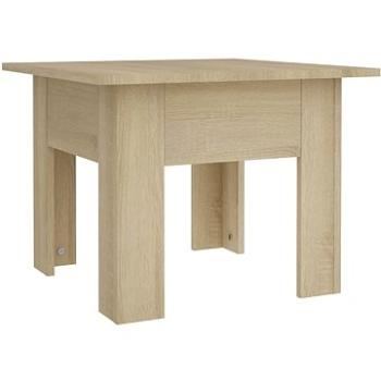 SHUMEE Konferenčný stolík dub sonoma 55 × 55 × 42 cm drevotrieska, 810238