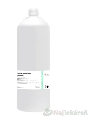 Spiritus dilutus sol.der.1 x 800 g