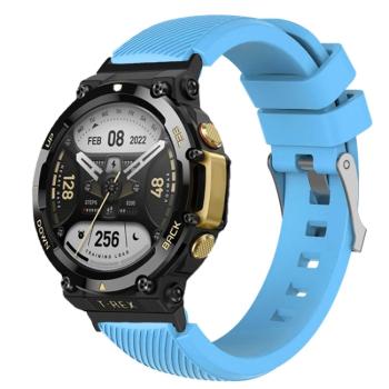 CUBE Silikónový Remienok Amazfit T-Rex 2 svetlomodrý