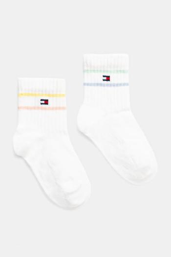 Detské ponožky Tommy Hilfiger 2-pak ružová farba, 701232723