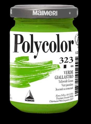 MAIMERI POLYCOLOR - Jemné vinylové farby 323 - yellowish green, 140 ml