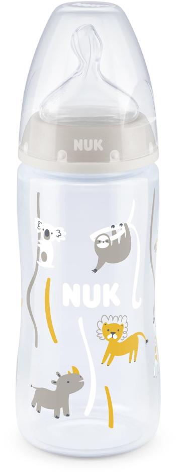 Cumisüveg NUK FC+ cumisüveg hőmérséklet-ellenőrzővel 300 ml, bézs