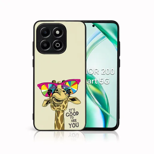 MY ART Ochranný kryt pre Honor 200 Smart 5G GIRAFFE (180)