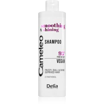 Delia Cosmetics Cameleo Smoothing & Shining uhladzujúci šampón pre nepoddajné a krepovité vlasy 400 ml