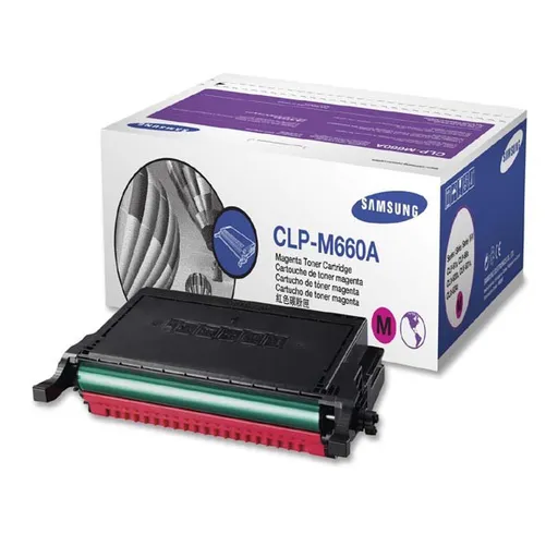 SAMSUNG CLP-M660A - originálny toner, purpurový, 2000 strán