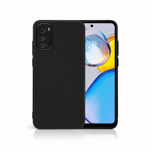 MY ART Ochranný kryt pre Motorola Moto E32 / E32s CARBON (231)