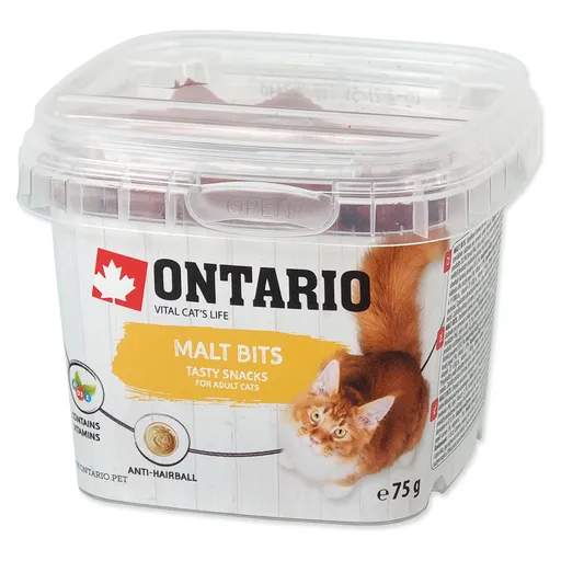 ONTARIO Pochúťka vankúšiky s mált pastou 75 g