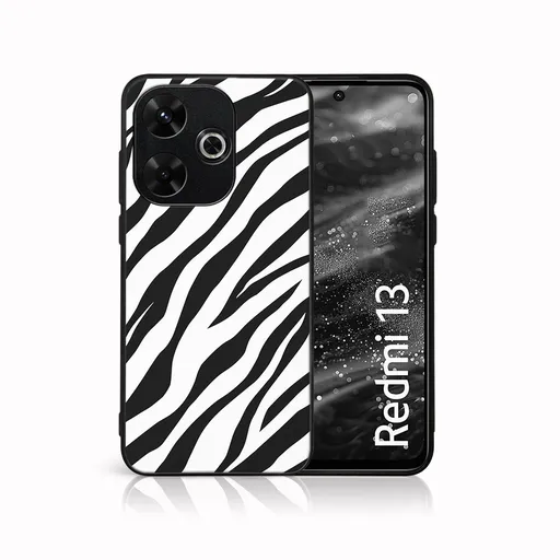 MY ART Ochranný kryt pre Xiaomi Redmi 13 ZEBRA (237)