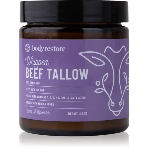 Body Restore Whipped Beef Tallow Balm Lavender vyživujúci telový krém 73 ml