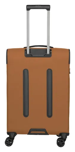 Stredný textilný kufor na kolieskach Travelite Briize M Curry