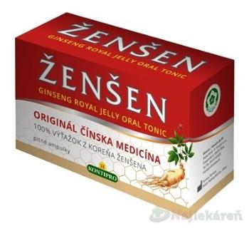 H-Kontipro Ženšen Ginseng Royal Jelly Oral Tonic 10 x 10 ml