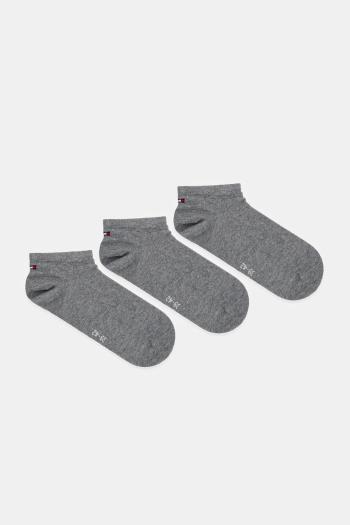 Ponožky Tommy Hilfiger pánske, šedá farba, 701233827