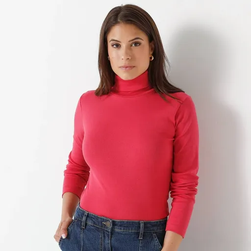 Tričko so stojačikom z bio bavlny