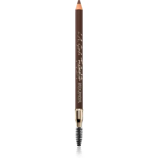 L.A. Girl Cosmetics Featherlite dlhotrvajúca ceruzka na obočie s kefkou odtieň Medium Brown 1.1 g