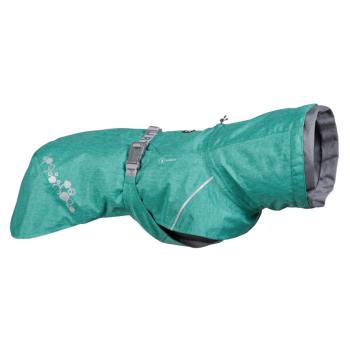 HURTTA Monsoon coat II ECO Oblek pre psov pávie zeleň 1 kus, Veľkosť oblečku: 25