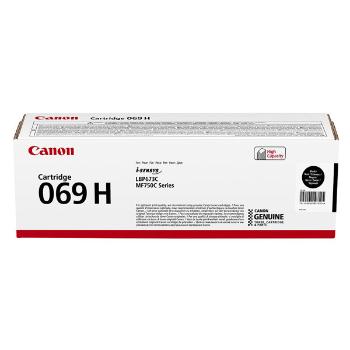 CANON 069H BK - originálny toner, čierny, 7600 strán