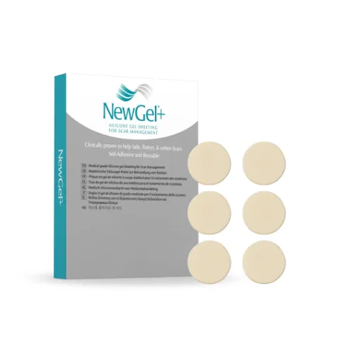 NewGel NG 180 béžová bodová náplasť 6 ks