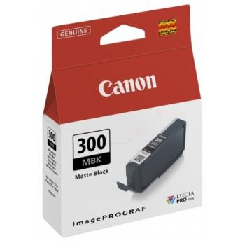 CANON PFI-300 MBK - originálna cartridge, matne čierna, 14,4ml
