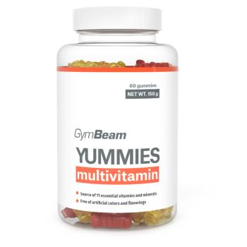 GYMBEAM Multivitamin Yummies 60 želé cukríkov