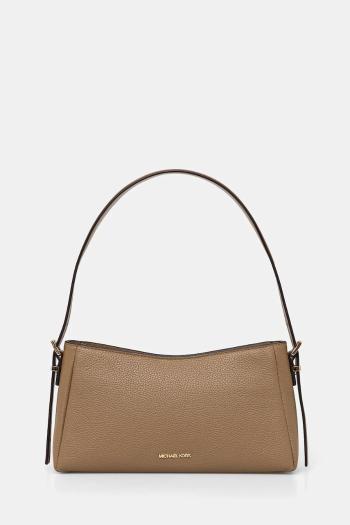 Kožená kabelka MICHAEL Michael Kors zelená farba, 32R5G9OC6L