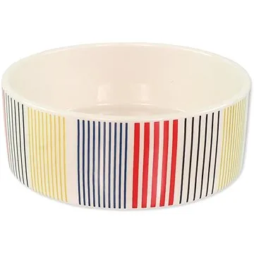 Dog Fantasy Miska DF keramická farebné pruhy 770 ml (8595681806529)