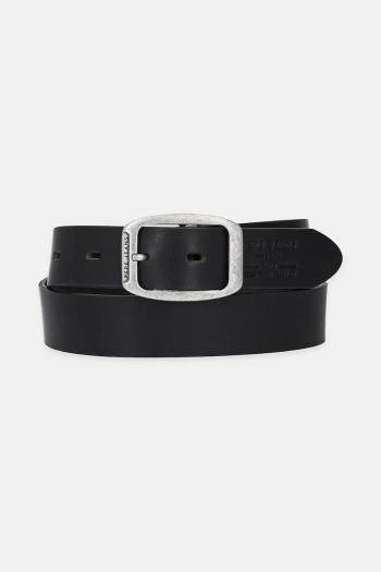 Opasok Pepe Jeans FLOYD BELT pánsky, čierna farba, PM021051