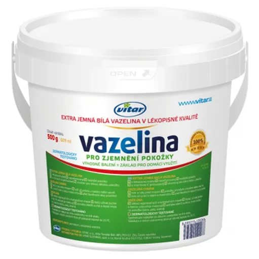 VITAR Vazelína extra jemná biela 400 g