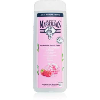 Le Petit Marseillais Raspberry & Peony Bio krémes tusoló gél 400 ml