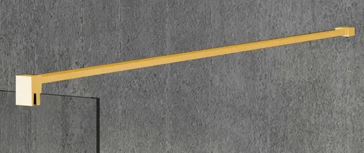 GELCO VARIO vzpera k zástenám 1400mm, zlato mat GX2217