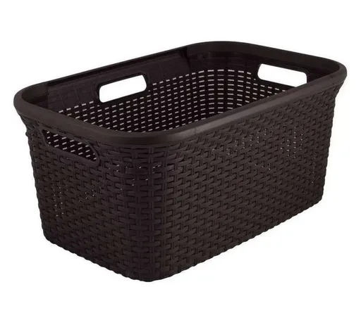 CURVER Kôš na čistú bielizeň STYLE 45L | hnedá