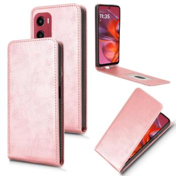 Vyklápacie puzdro pre Motorola Moto G05 / Moto E15 ružové