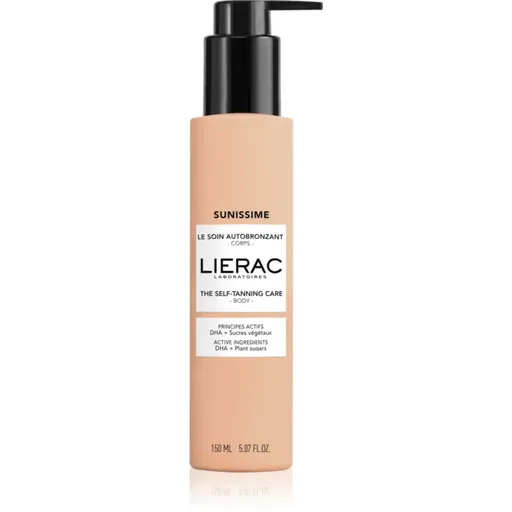 Lierac Sunissime The Self-Tanning Care samoopaľovací telový krém 150 ml