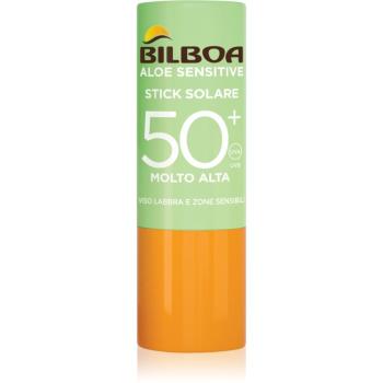 Bilboa Aloe Sensitive opaľovací krém v tyčinke SPF 50+ 12 ml