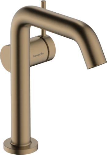 Umývadlová batéria Hansgrohe Tecturis S s clic-clac kartáčovaný bronz 73340140