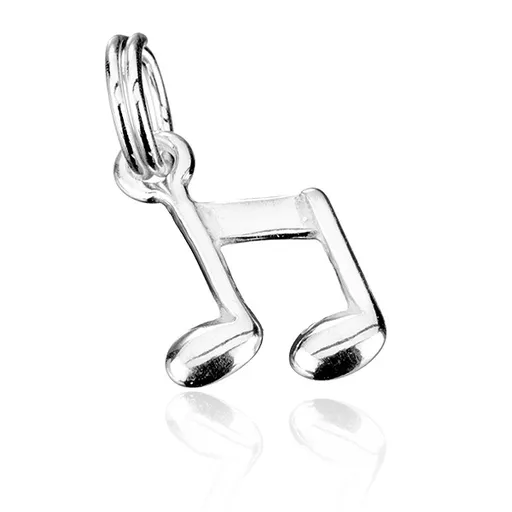 Strieborný prívesok 925 - lesklá nota