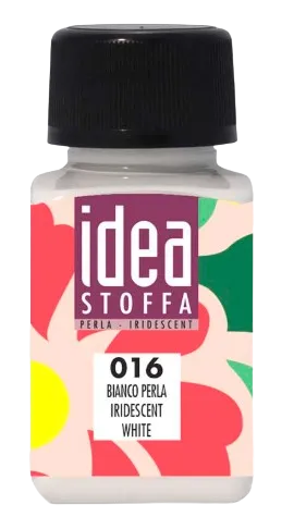 MAIMERI IDEA STOFFA - Farby na textil 016 - iridescent white, 60 ml