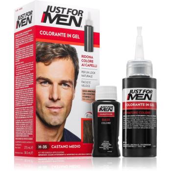 Just for Men Color Kit tónovacia farba na vlasy pre mužov odtieň H-35 Medium Brown 1 ks