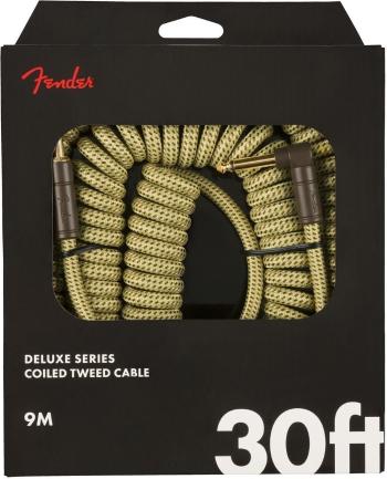 Fender Deluxe Coil 9 m Rovný - Zalomený Nástrojový kábel