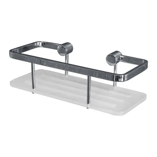 Bemeta Cytro polička chróm / biela 146208406
