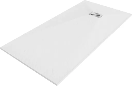 MEXEN/S - Hugo sprchová vanička SMC 180x90, biela, krytka nerez 42109018-X