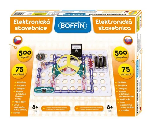 Elektronická stavebnica BOFFIN I 500