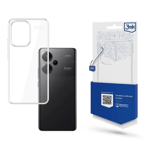 3mk ochranný kryt Clear Case pre Redmi Note 13 Pro+, číra