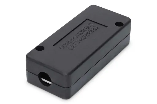 Digitus spojovací box CAT7, 600 MHz, LSA, plne tienený, kompaktný dizajn, 26x35x80 mm